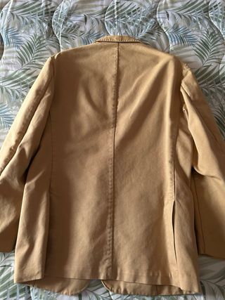 Giacca vintage beige jeans 100% cotone