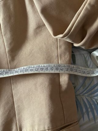 Giacca vintage beige jeans 100% cotone