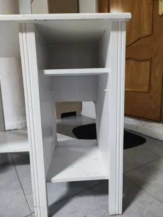 Mesa Rinconera Blanca IKEA