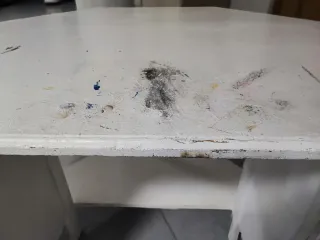 Mesa Rinconera Blanca IKEA