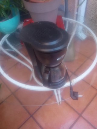 Cafetera Eléctrica Negra