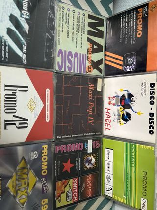 Lote 12 CDs Promocionales Radio Dance