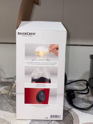 Máquina de Palomitas SilverCrest Roja