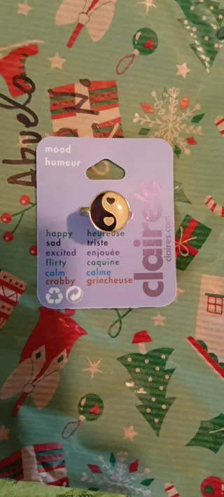 Bisutería Claire's: Pendientes, Anillo y Collar