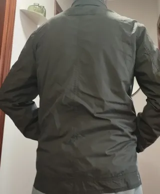Chaqueta hombre verde oliva