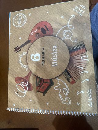 Libro de musica de 6 de primaria