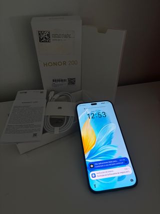 Honor 200 lite Negro