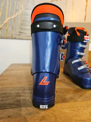 Botas de esquí Lange azules para niños