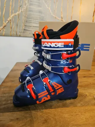 Botas de esquí Lange azules para niños