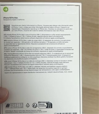 iPhone 16 Pro Max Gris Espacial