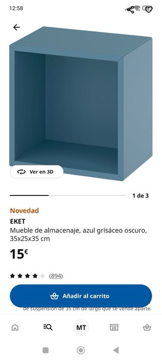 Mueble almacenaje EKET IKEA