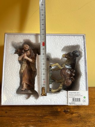 Figura Leñador con Burro