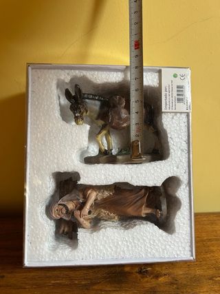 Figura Leñador con Burro