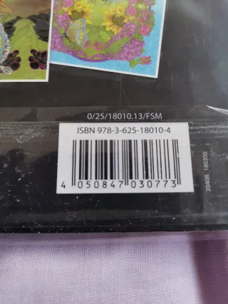 Libro de rascar para adultos Jardín Encantado