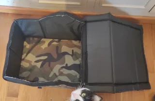 Casita para gatos camuflaje (Nueva)