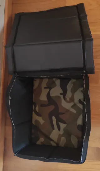 Casita para gatos camuflaje (Nueva)