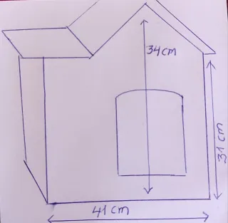 Casita para gatos camuflaje (Nueva)