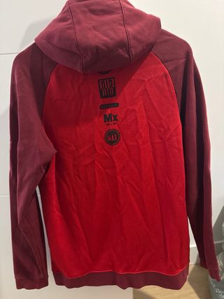 Sudadera Nike Roja con Cremallera
