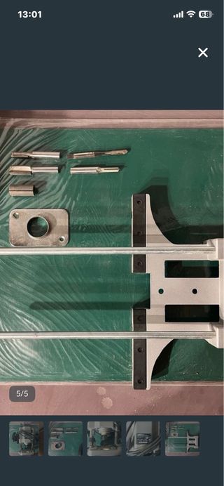 Fresadora DURO con accesorios