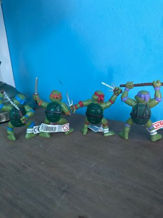 Muñecos Tortugas Ninja