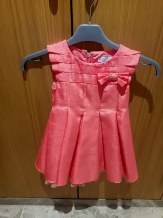 Vestido niña Abel & Lula color coral talla 4 años