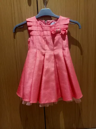 Vestido niña Abel & Lula color coral talla 4 años