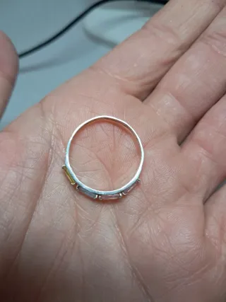 Anillo Plata Multicolor
