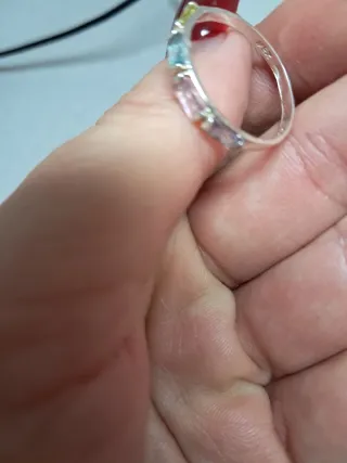 Anillo Plata Multicolor