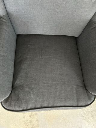 Sillón orejero STRADMON gris