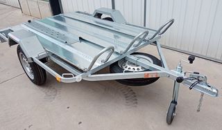 NUEVO: Remolque 3 carriles piso completo