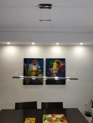 Juego 2 Lámparas Salón/Comedor