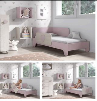 Cuna convertible 140x70 + Cómoda-cambiador, ROS