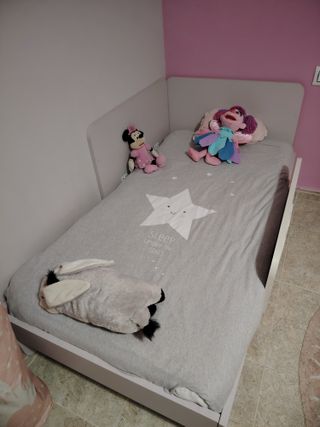 Cuna convertible 140x70 + Cómoda-cambiador, ROS