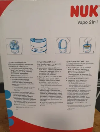 Esterilizador de biberones NUK