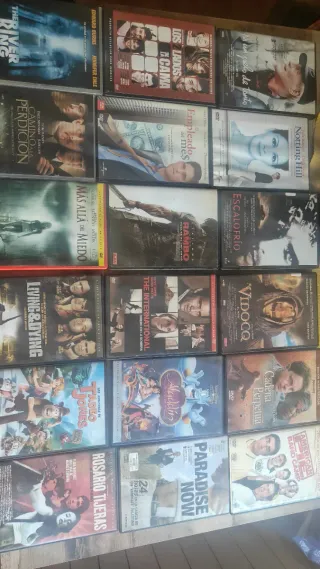 Lote Películas DVD y Blu-ray Variadas