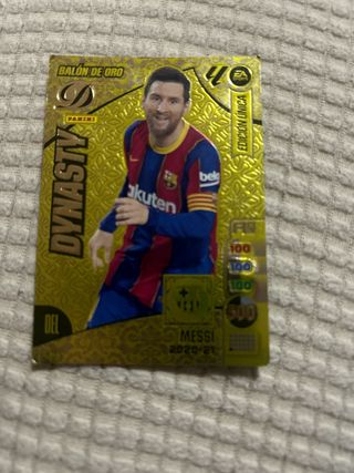 Carta Balón de Oro Messi Dynasty 2020-21