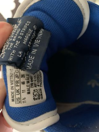 Zapatillas Adidas Forum Low Blancas y Azules