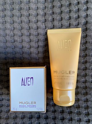 Mugler Alien Vela Perfumada y Loción Corporal