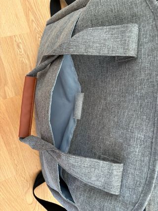 Bolso cambiador bebe gris multifuncional
