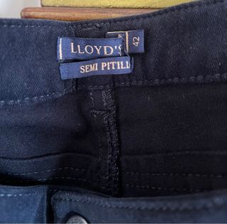 Pantalón mujer Lloys semipitillo azul