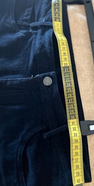 Pantalón mujer Lloys semipitillo azul