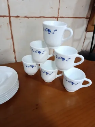 Juego de café Harmonía porcelana