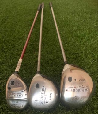 Set Callaway Big Bertha Driver Madera y Híbrido.