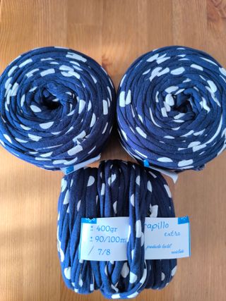 Trapillo para tejer con agujas o crochet