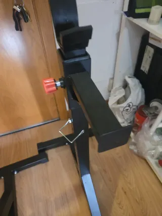 Soportes para barra de pesas