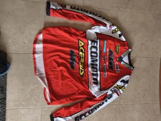 Equipación Moto Cross Naranja