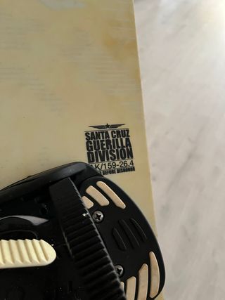 Tabla Snowboard Santa Cruz Guerilla 159