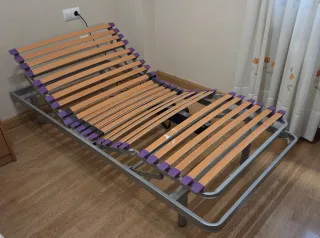Cama articulada eléctrica con mando