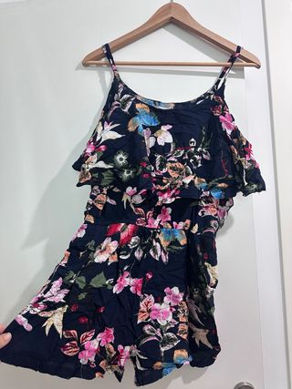 Mono corto estampado floral