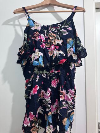 Mono corto estampado floral